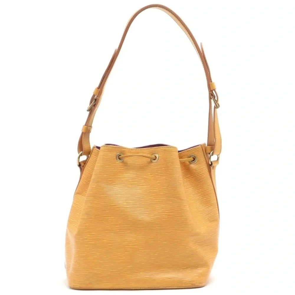 Louis Vuitton Petit Noe Epi Tassili Yellow Shoulder Bucket Bag M44109 - Picture 2 of 12